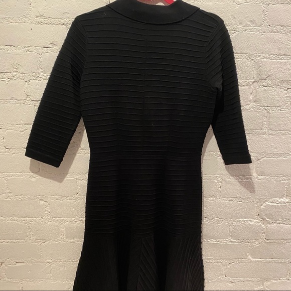 Phillip Lim 3.1 Black Polo Stretch Ribbed Knit Dress Size M - Picture 3 of 3